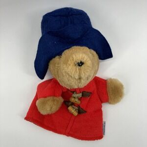 Paddington Bear Puppet 10" Plush Felt Clothes Kids Gifts by Sears